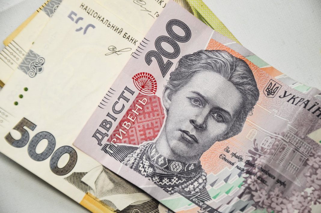 Hrywnja, ukrainisches Geld. Foto: Gergely Meszárcsek