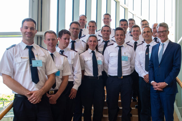 Remscheider Feuerwehr im Landtag NRW