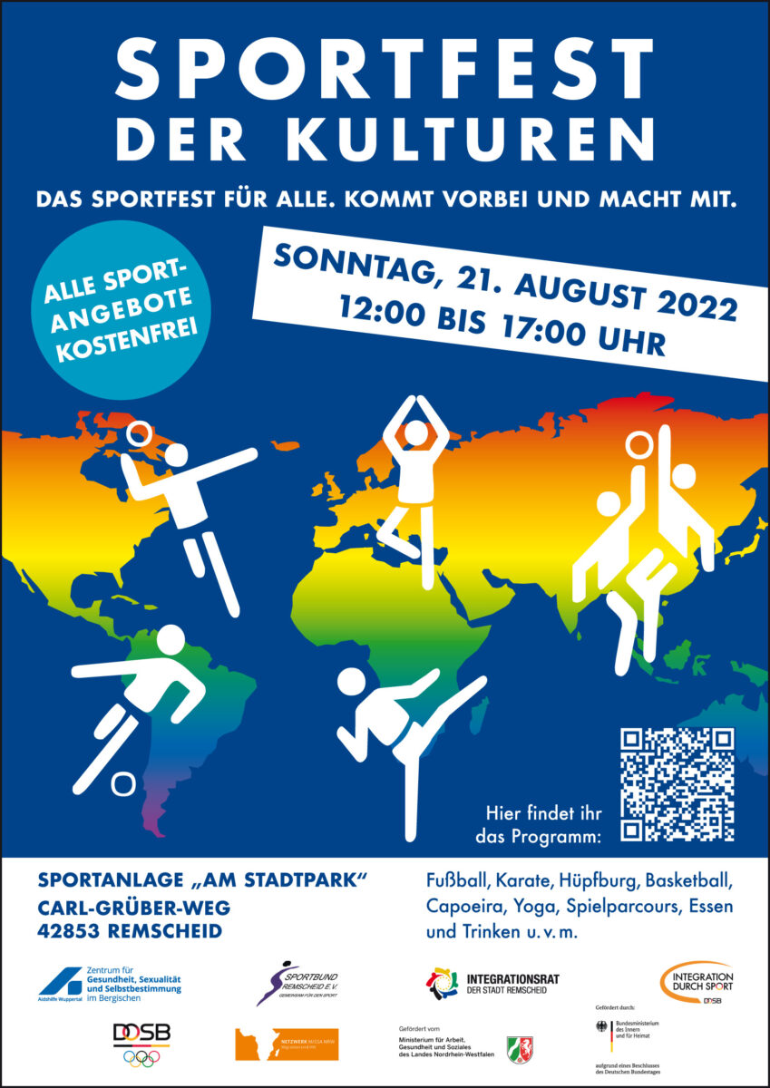 Plakat Sportfest der Kulturen