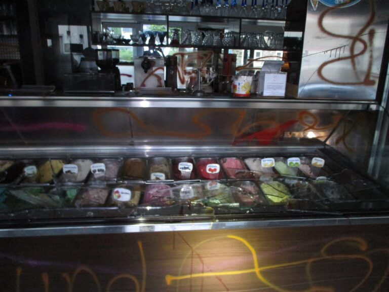 Zwei Ladenlokale bei Einbruch verwüstet