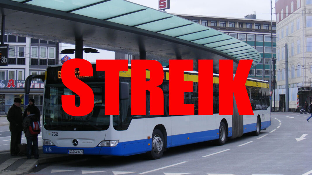 In Solingen streiken die Busfahrenden. Foto: Felix O, CC BY-SA 2.0 , via Wikimedia Commons