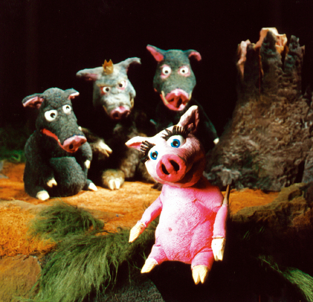 Josephine und die Wildschweine. ©Buchfink-Theater